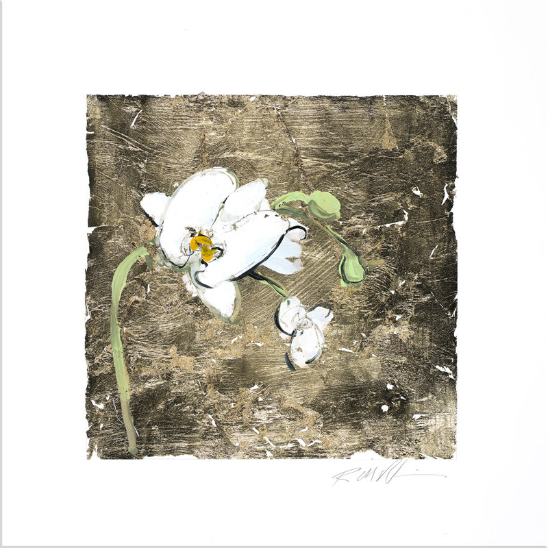 " Gold & Orchid "