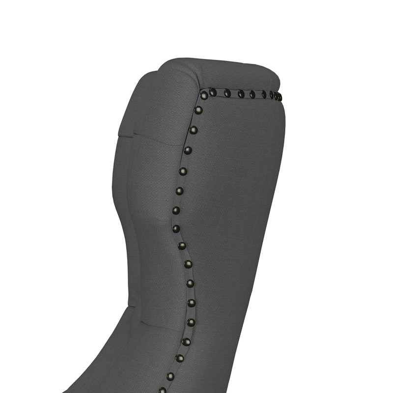 Chaise d'appoint Drayvin, Gris