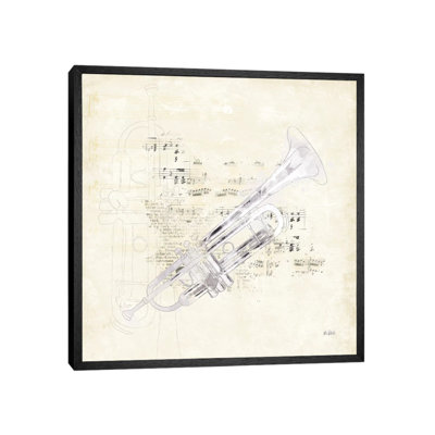 Musical Gift VI by Katie Pertiet - Print on Canvas