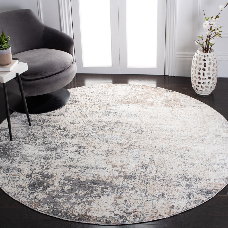 Arusha Performance Abstract Rug, Round 3'