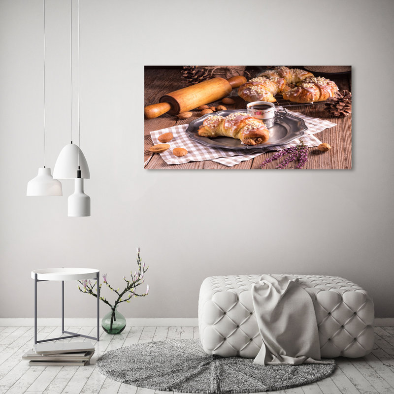 Croissants - Wrapped Canvas Print