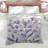Purple Floral Blooms Comforter-128700641