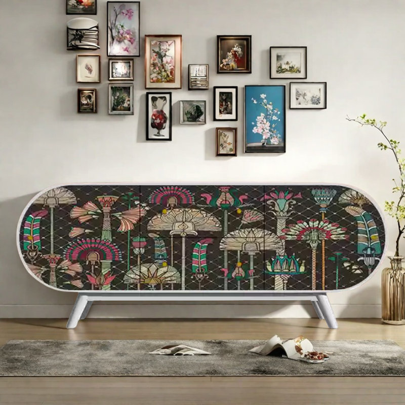 Armoire de rangement à double porte et double tiroir