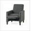 Fauteuil inclinable manuel en lin-1572612967