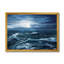 Soleil à travers les vagues de l'océan - Peinture sur toile-60160988-60160985