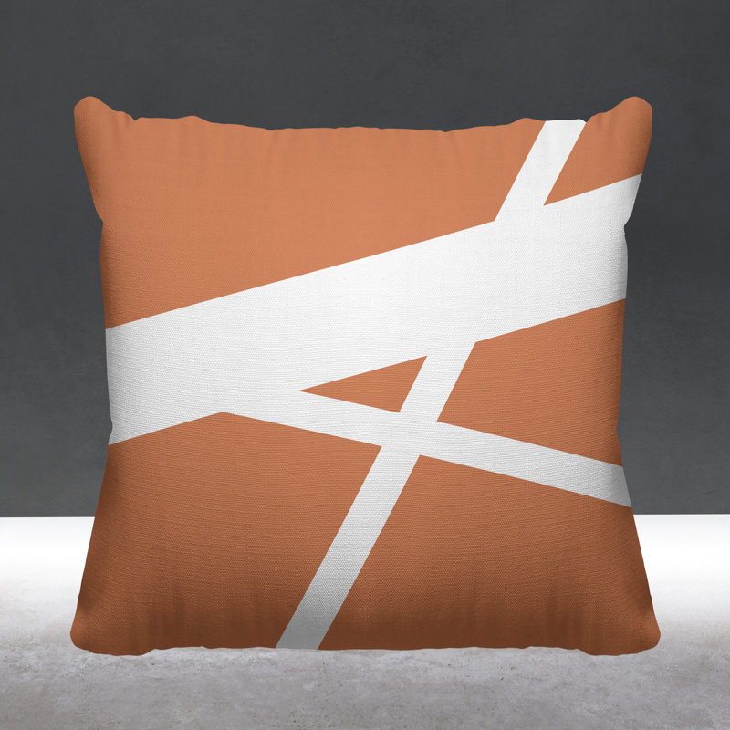 Seward Outdoor Reversible Throw Pillow, 19H" x 19W", Nude