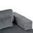 Sectional Sofa Bed, Corduroy 2-Seater  With 2 Throw Pillows-1305194919