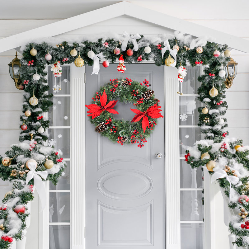 Couronne lumineuse en PVC 24 po