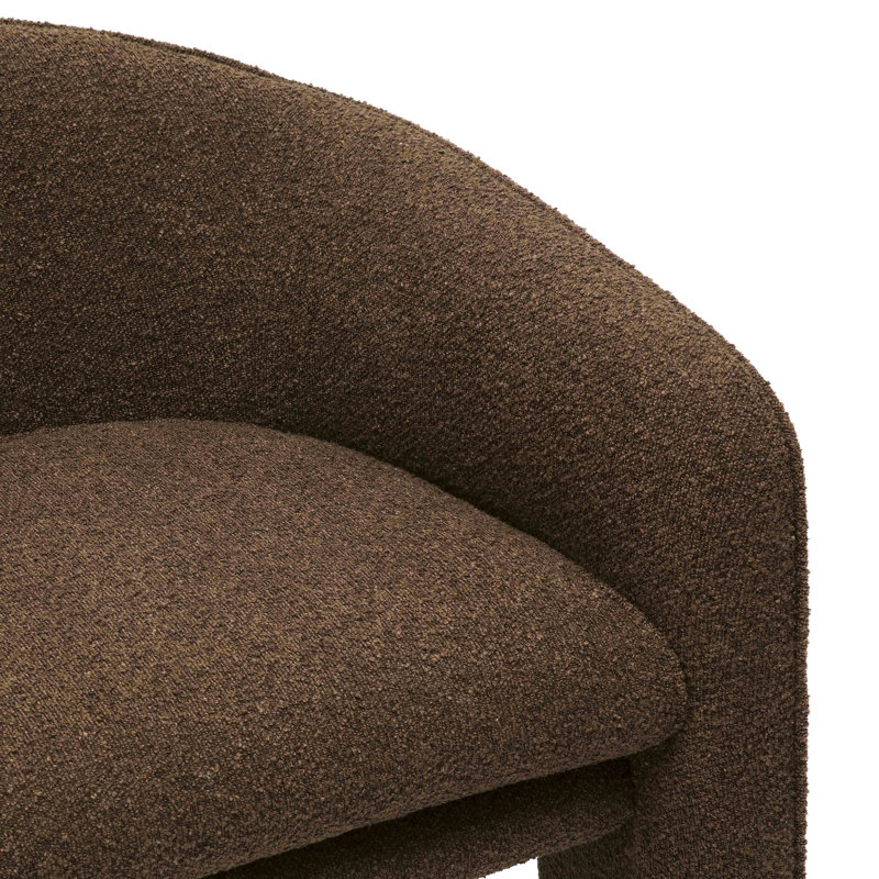 Boucle Armchair, Brun
