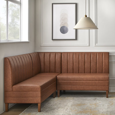 3pc Kerrington Channel-Back Banquette Set