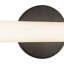 Vire 24-in Black dimmable LED Wall Sconce-726240512