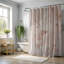 Rideau de douche rose 1 pièce-543813382