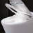 Compact Dual Flush Toilet With Self-Cleaning Wand, Foot Sensor Flush, White Night , Knob Control, Cold Water Wash, Strong Soft Close, , Immaculate Smart 1/1.28 ,