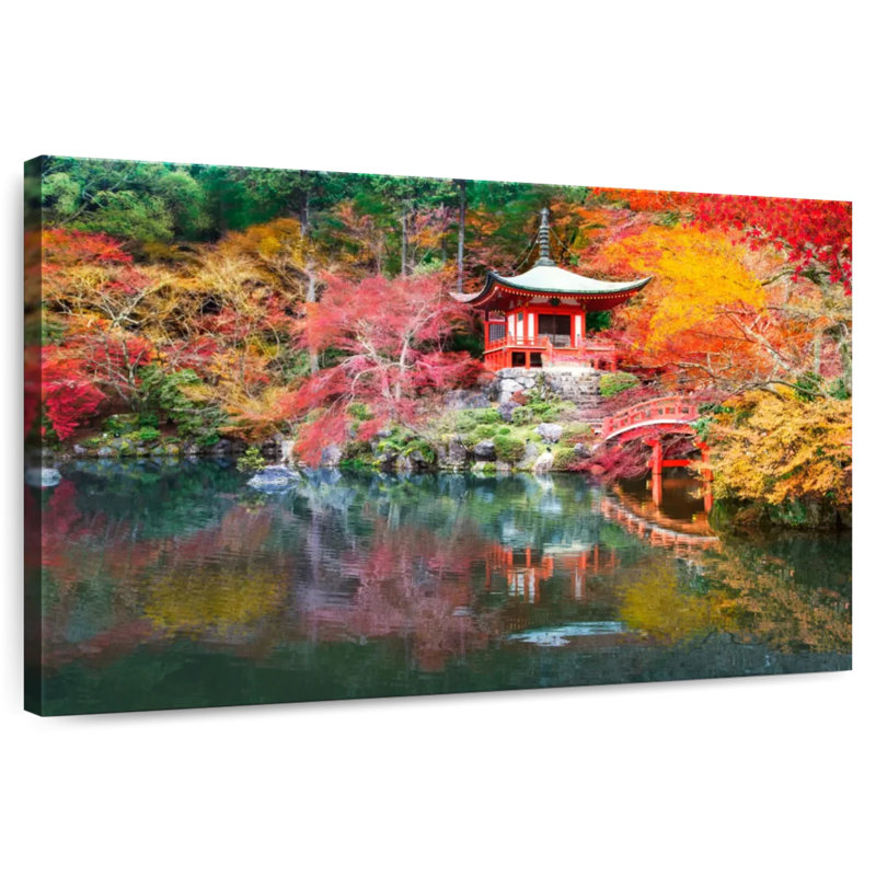 Nicci Vibrant Japon automne, H 8 po x l 12 po