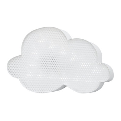 Lighted Mesh Cloud Decorative Figure