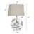 Salinda - Fossil Glass Table Lamp With Solid Crystal Acrylic Base