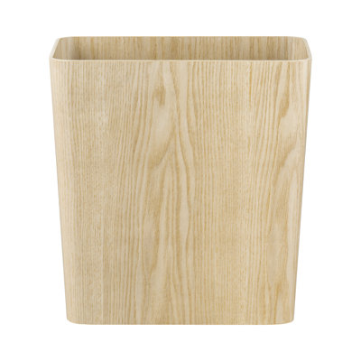 Wilo 2.5gal Solid Wood Waste Basket
