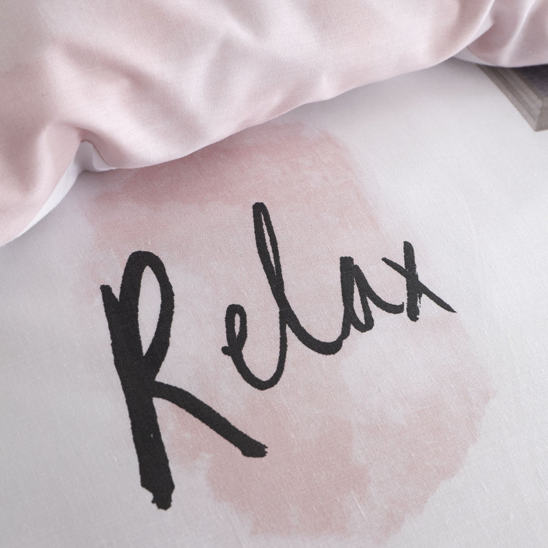 Sleep Dreams Reversible Duvet Cover Set with Pillowcases, 220 x 230cm Duvet Cover + 2 Standard Pillowcases