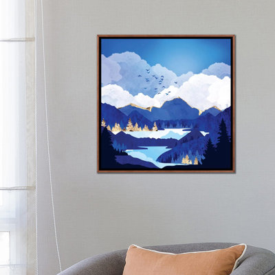 «Blue Lake», reproduction d'impression