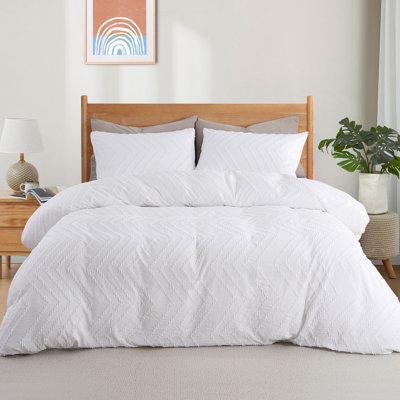 Ensemble de housse de couette en microfibre