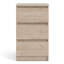Parley 40.4cm W Plywood / Laminate Board Bedside Table