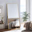 Miroir rectangulaire polyvalent en alliage d'aluminium pour la décoration intérieure