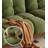 American Retro Dark Green Fabric Sofa-105170779