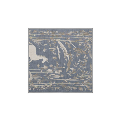 Tapis gris lavable à la machine
