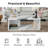 Temple Meads Single Coffee Table-53428887