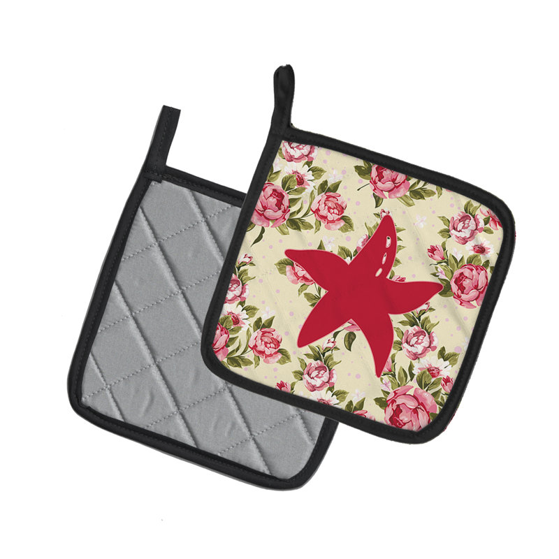 Cuisinier poignée de étoile de mer east urban home, Jaune