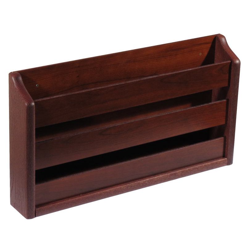 Porte-revues Poche, Acajou