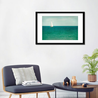 «Mint Cottage Days III Crop», reproduction de photo sur toile tendue