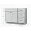 Meuble-lavabo simple 45 po avec tiroir Disar-111530664