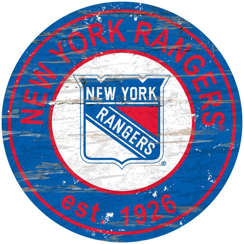 Traditional Entertainment Wall Decor, New York Rangers