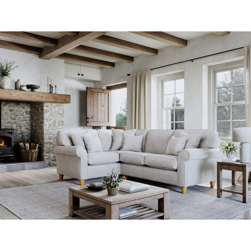 Clarkfield 4 Seater Sofa, Ivory