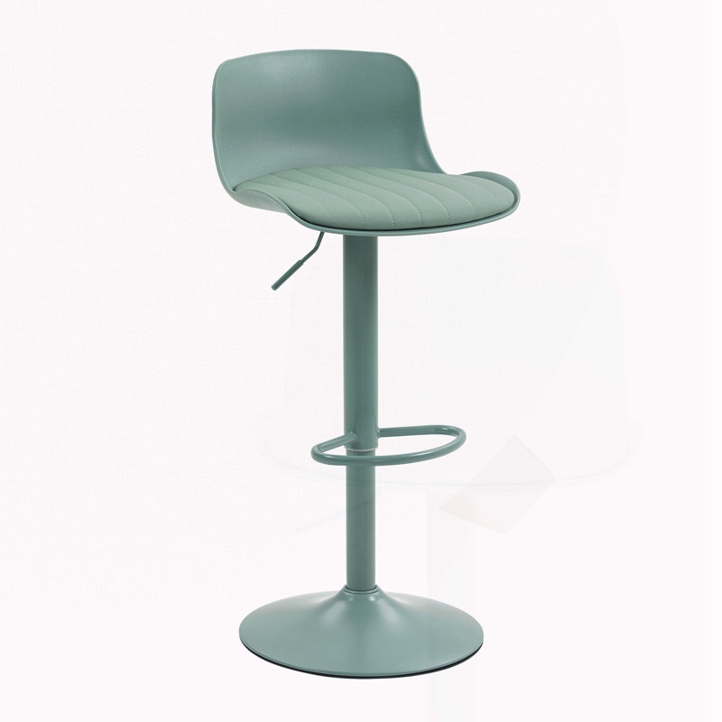 Bar Stools Set of 2, Mint Green