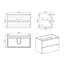 Meuble-lavabo moderne avec lavabo-883051580-883051581