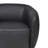 Modern Genuine Italian Leather Swivel Barrel Accent Chair with Wood Base, Fully Assembled-1250259814
