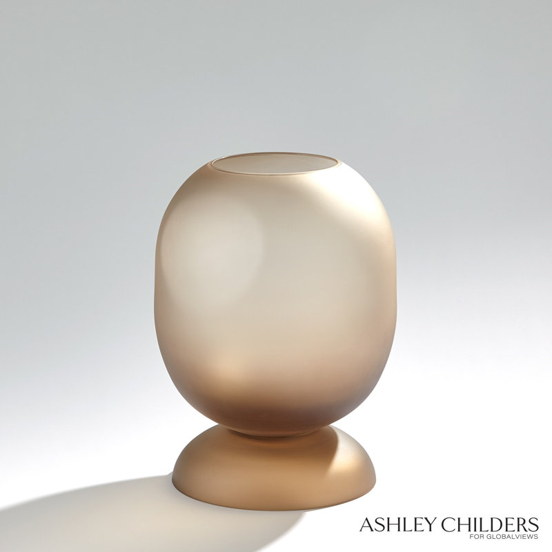 Ashton Vase-Topaz-Tall, 14.25" H x 10.75" W x 10.75" D