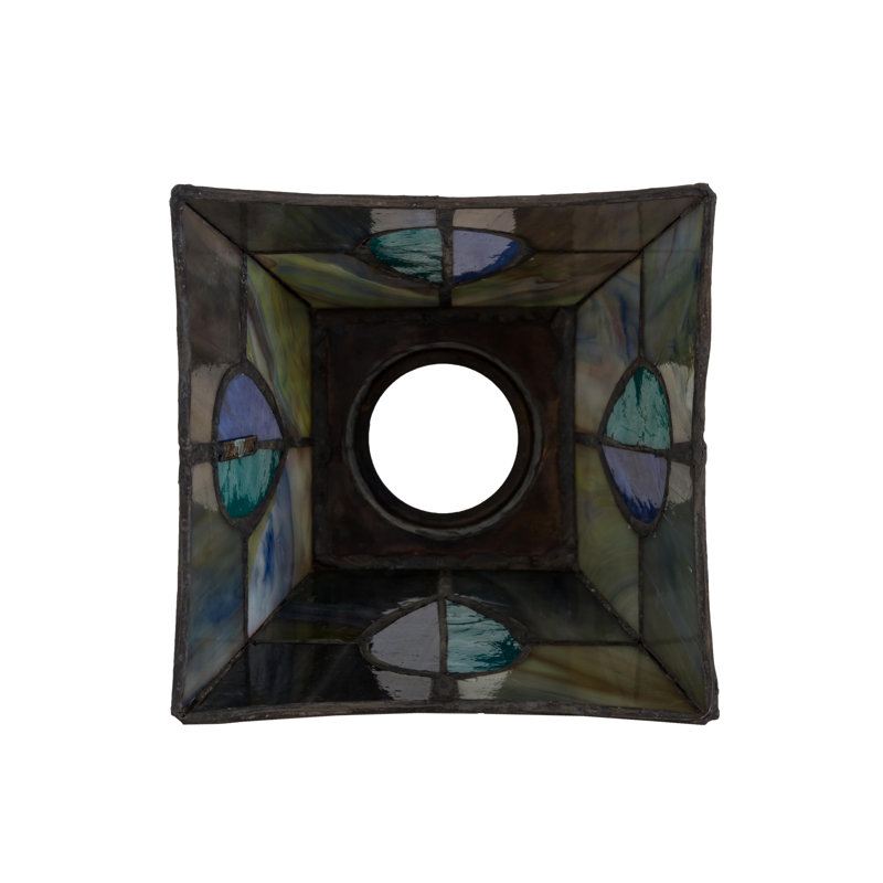 5" Square Mackintosh Leaf Shade