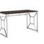Bureau en aggloméré / chrome Martha