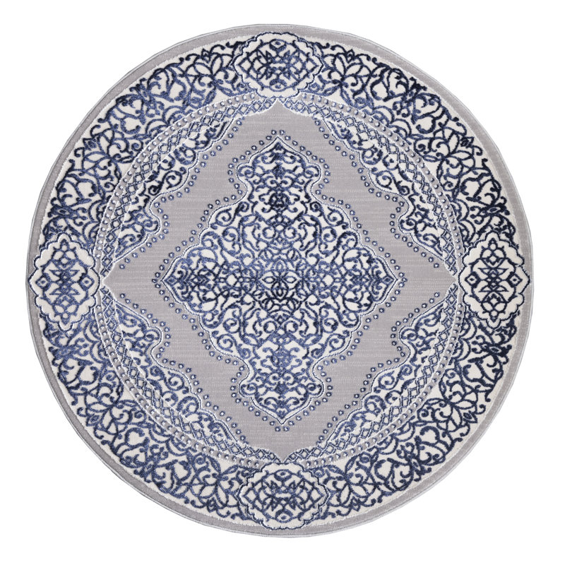 Barti Area Rug, Round 120cm