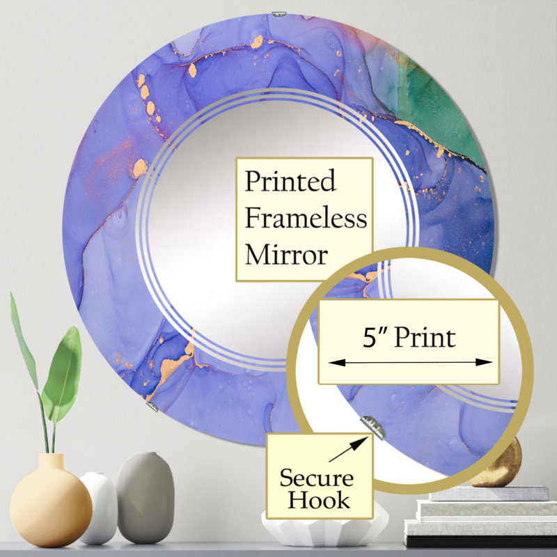 Miroir de salle de bain sans cadre, 24 po x 24 po