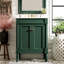 Meuble-lavabo moderne avec portes fonctionnelles, capacité de charge de 136 kg (300 lb) -