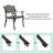 Dominiqua 2 - Person Patio Dining Set with Round Table