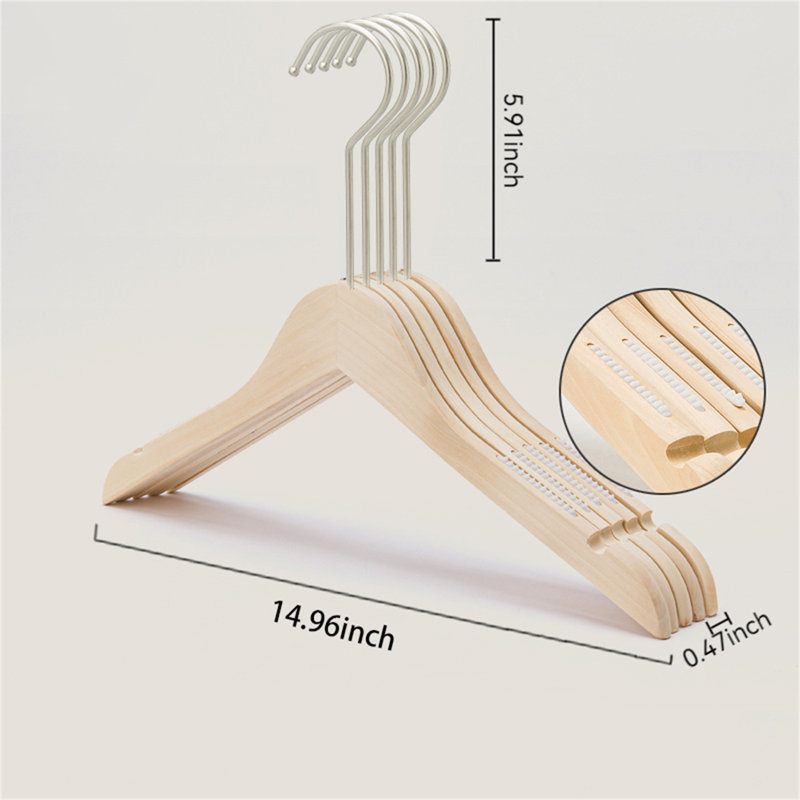 Cintre en bois massif de qualité supérieure, 10