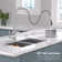 High Arch 2 Handle Faucet With Water Purifier