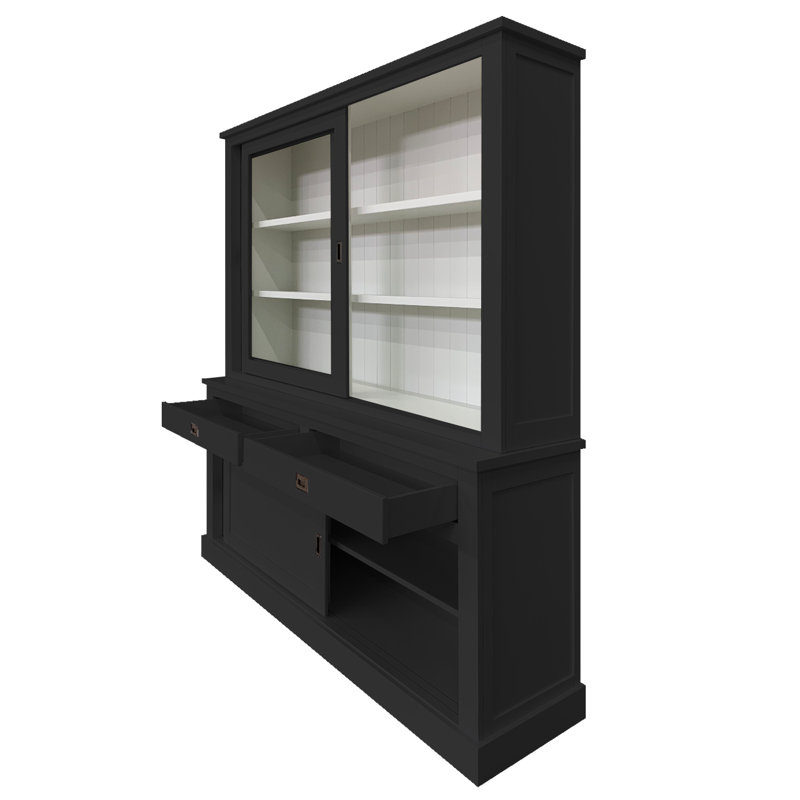 Antione Display Cabinet, Black