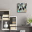 Winston Porter «Mindful Gray» par Jennifer Rasmusson, art mural en verre acrylique, ACR-40854-1193065537
