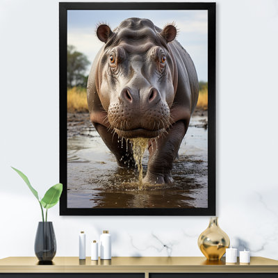 Kyriako hippopotame puissant hippopotame I - impression
